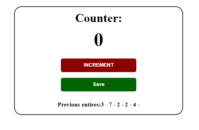 A Counter Game Using HTML5, CSS3 and JS